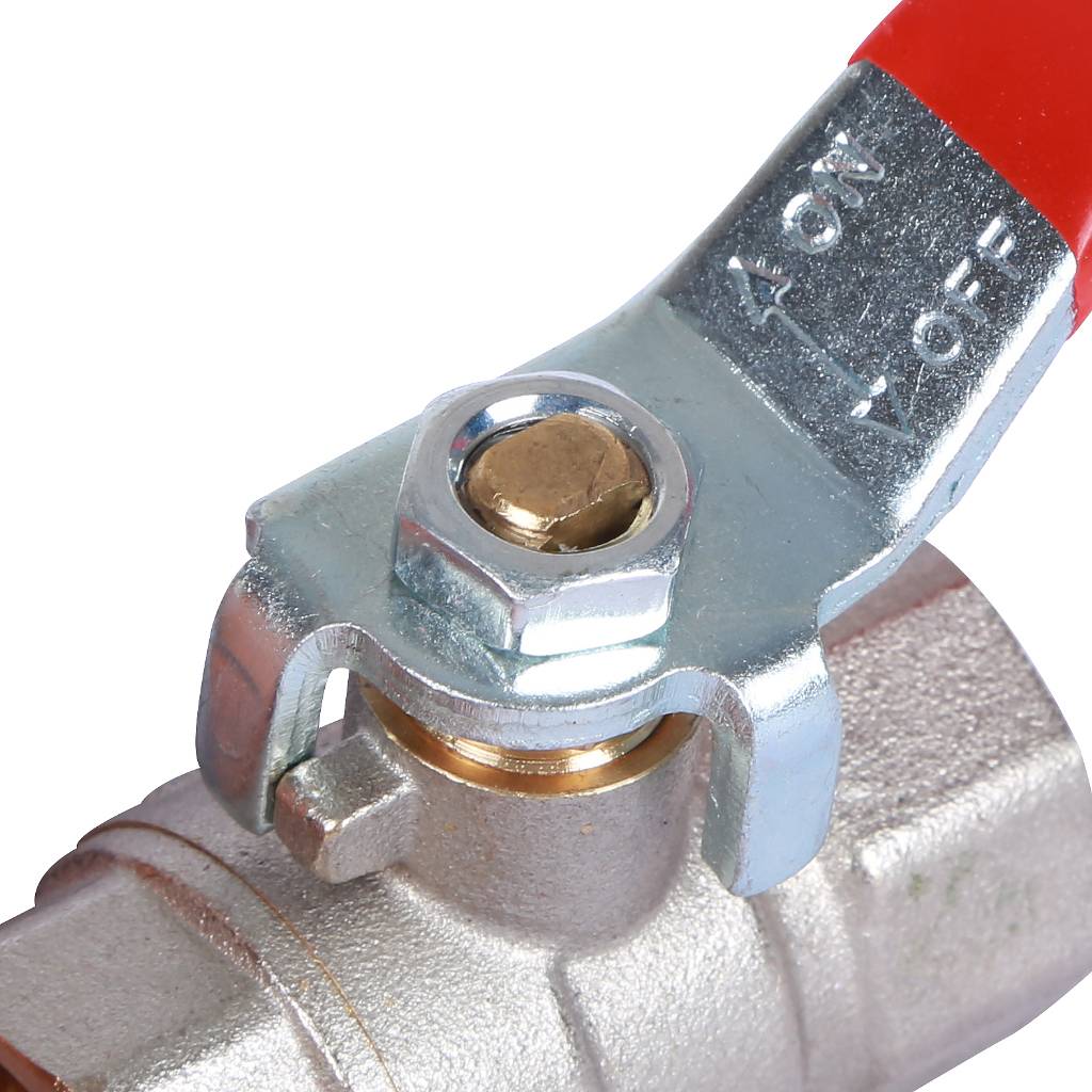 Кран шаровый Rommer 1/2" ВН/ВН, ручка рычаг