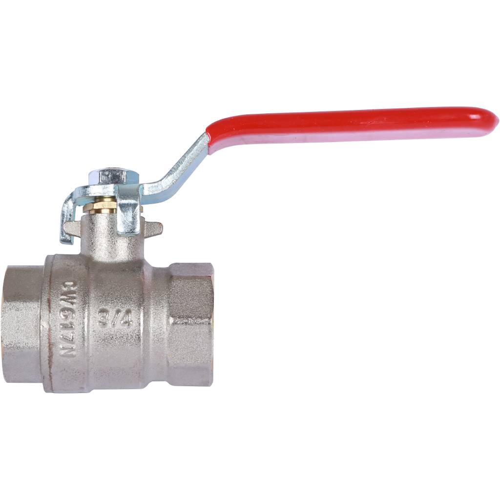 Кран шаровый Rommer 3/4" ВН/ВН, ручка рычаг