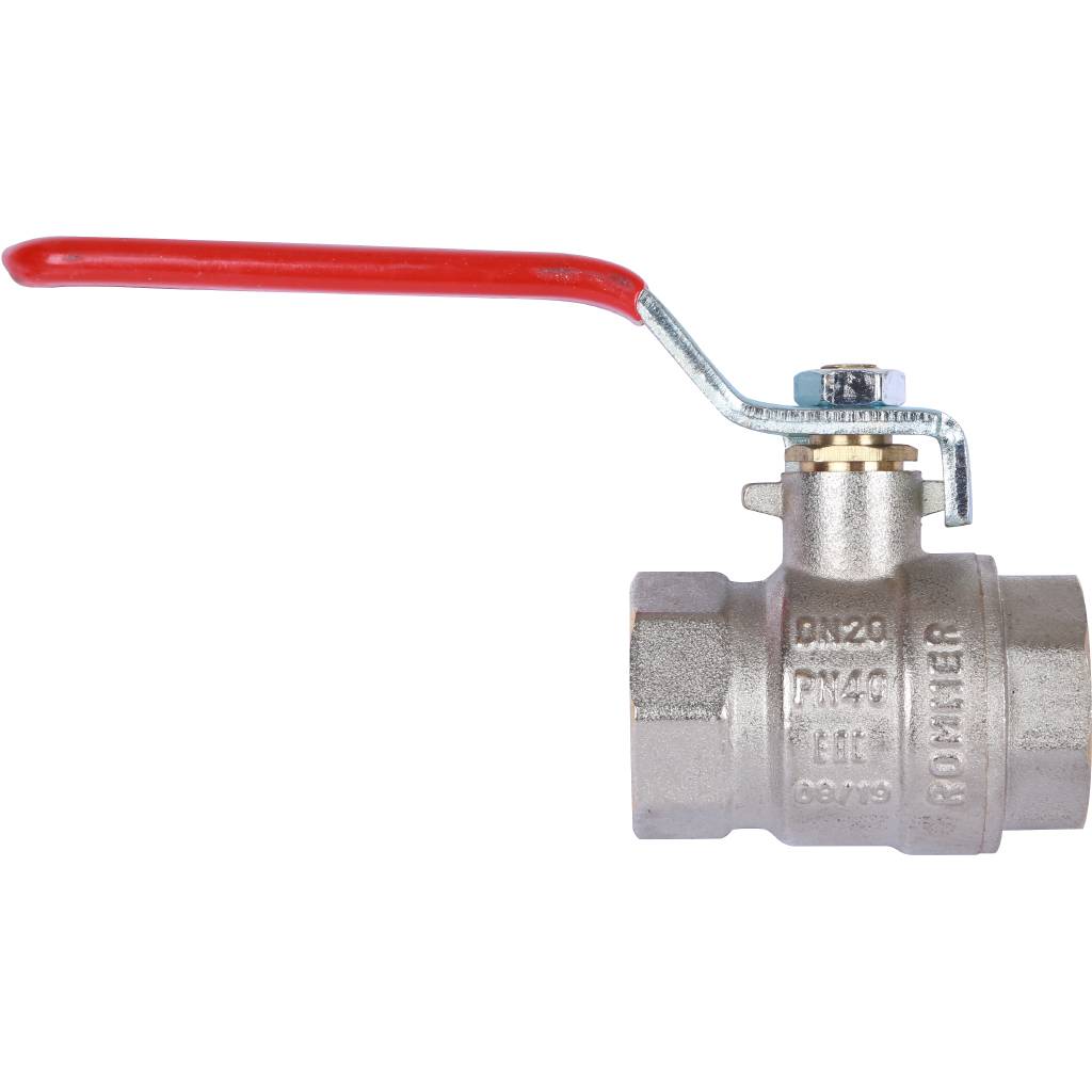 Кран шаровый Rommer 3/4" ВН/ВН, ручка рычаг