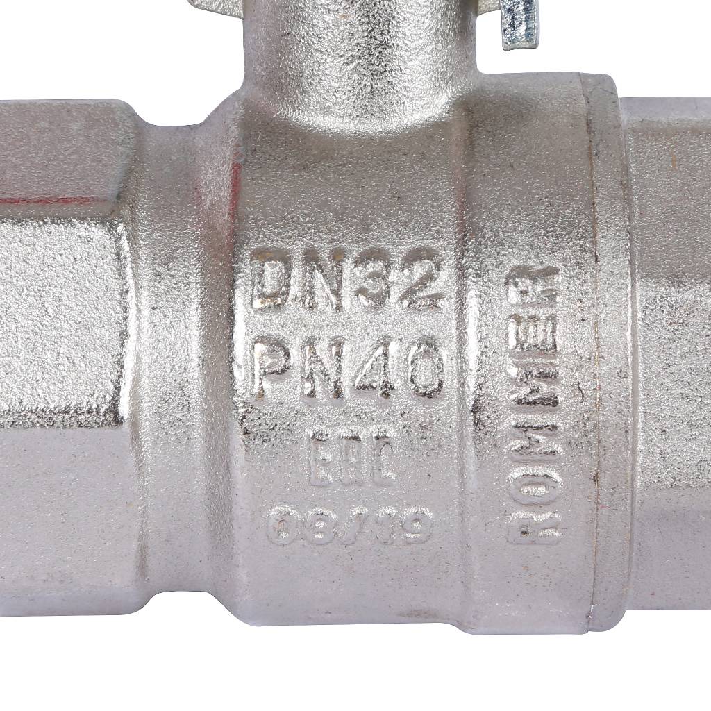 Кран шаровый Rommer 1 1/4" ВН/ВН, ручка рычаг