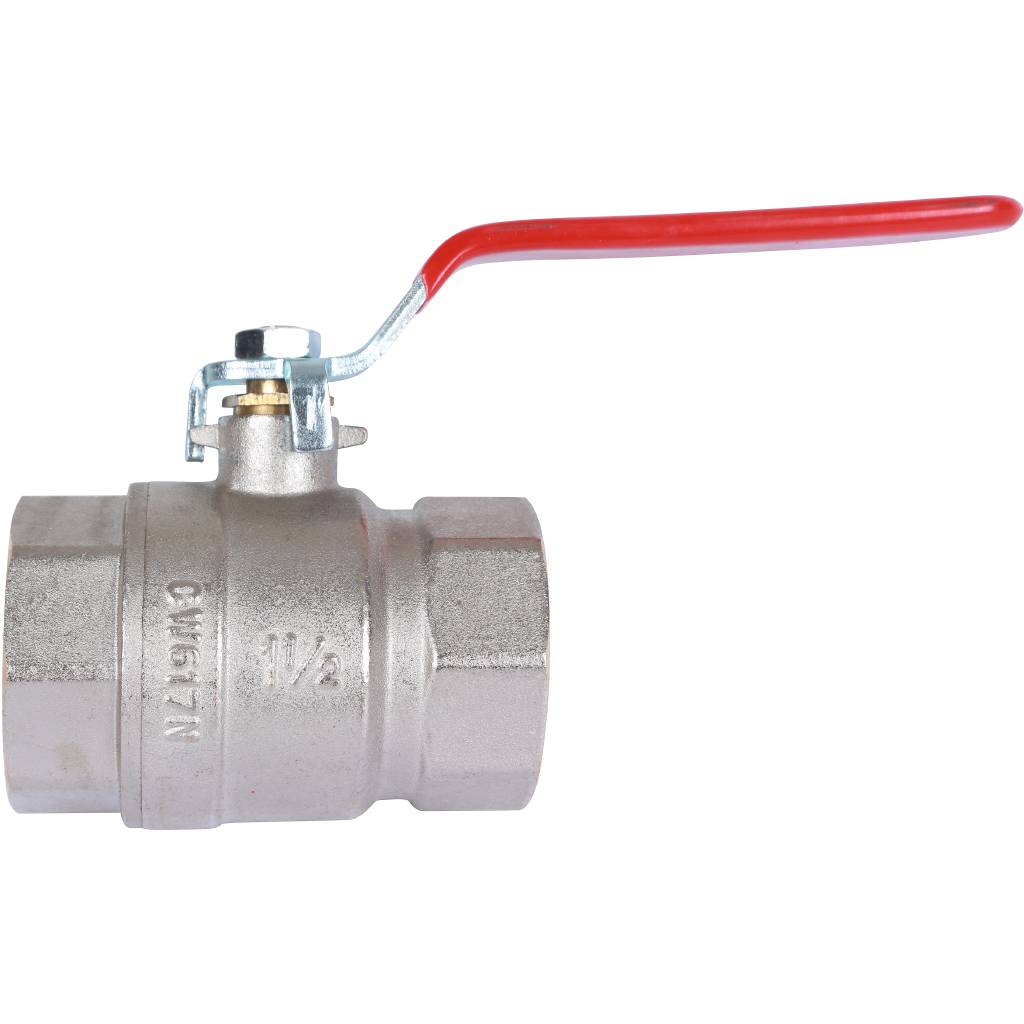 Кран шаровый Rommer 1 1/2" ВН/ВН, ручка рычаг