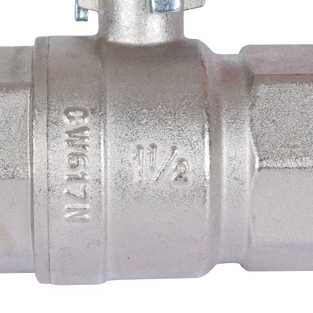 Кран шаровый Rommer 1 1/2" ВН/ВН, ручка рычаг