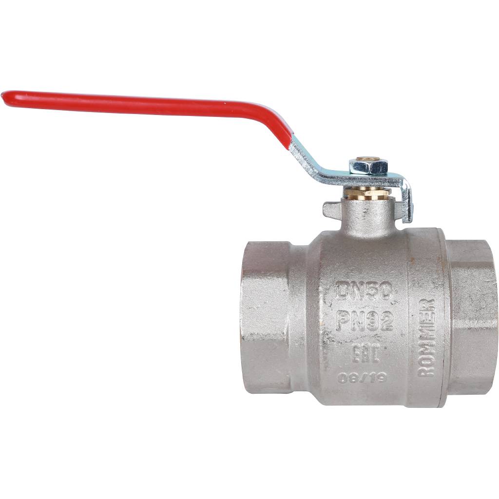 Кран шаровый Rommer 2" ВН/ВН, ручка рычаг