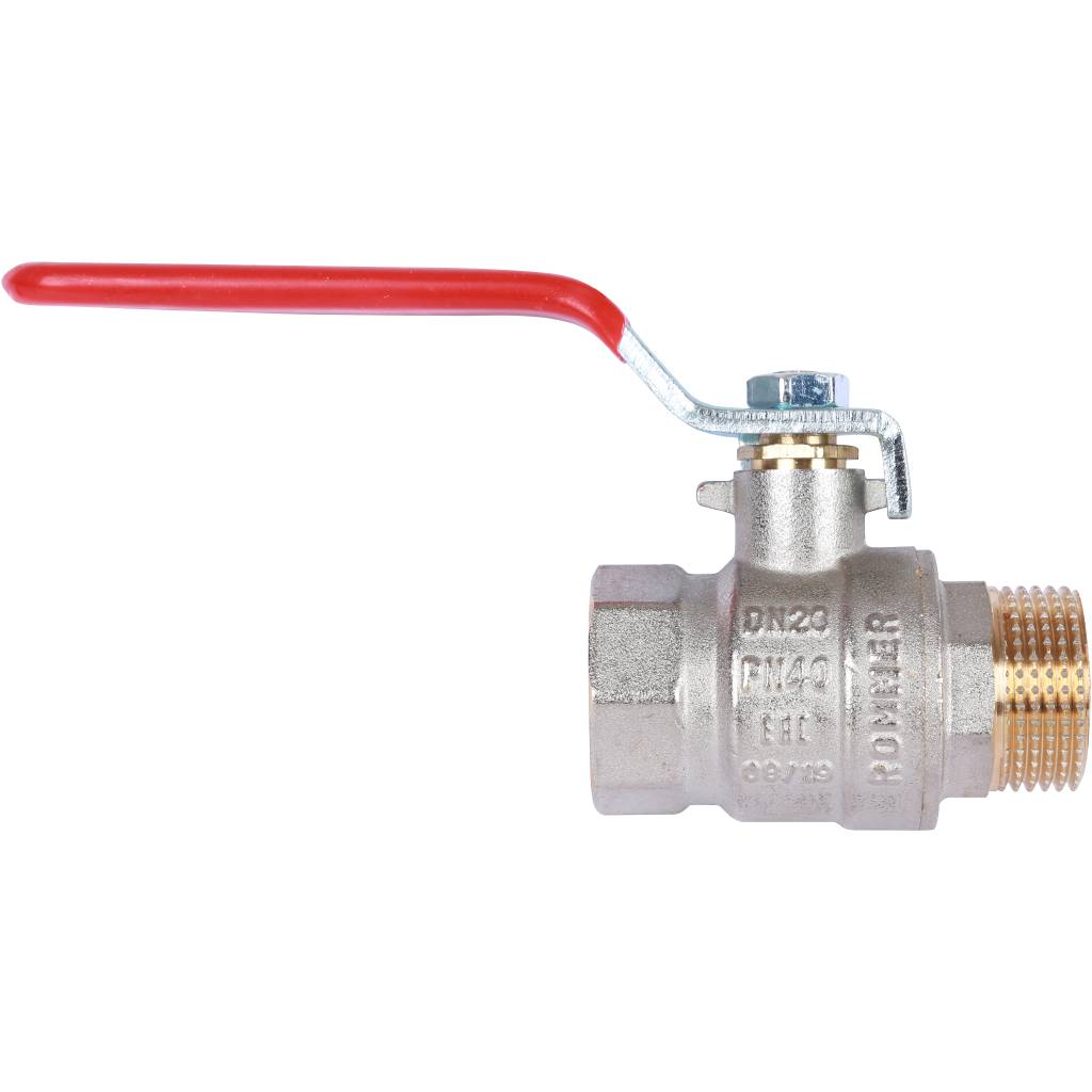Кран шаровый Rommer 3/4" ВН/НР, ручка рычаг