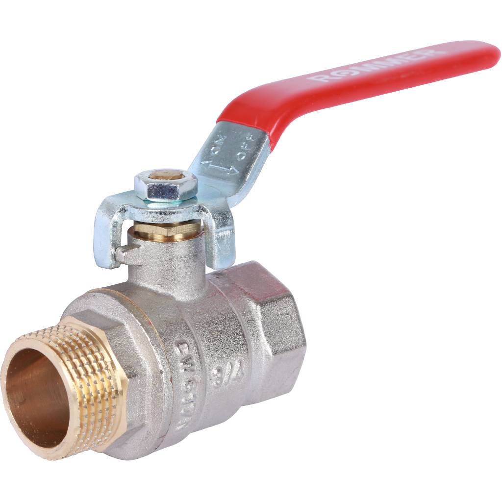 Кран шаровый Rommer 3/4" ВН/НР, ручка рычаг