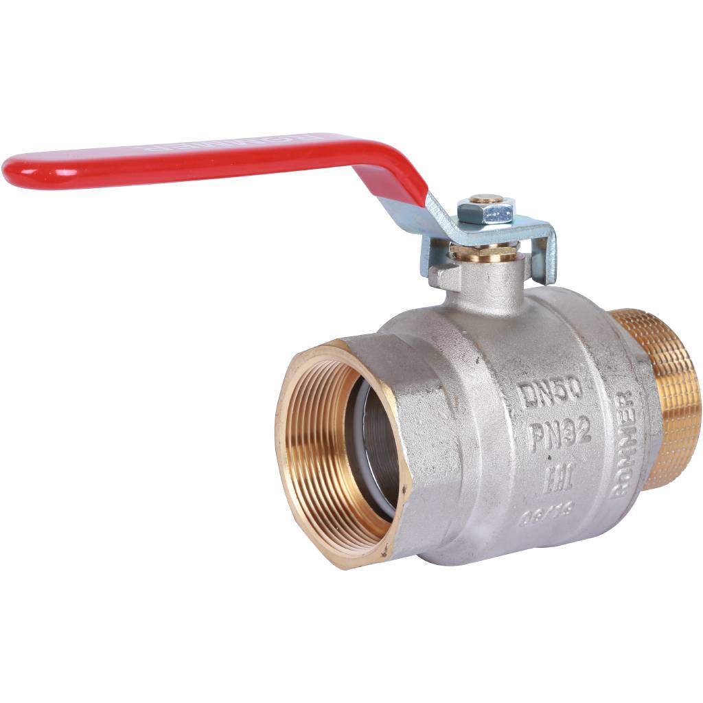 Кран шаровый Rommer 2" ВН/НР, ручка рычаг