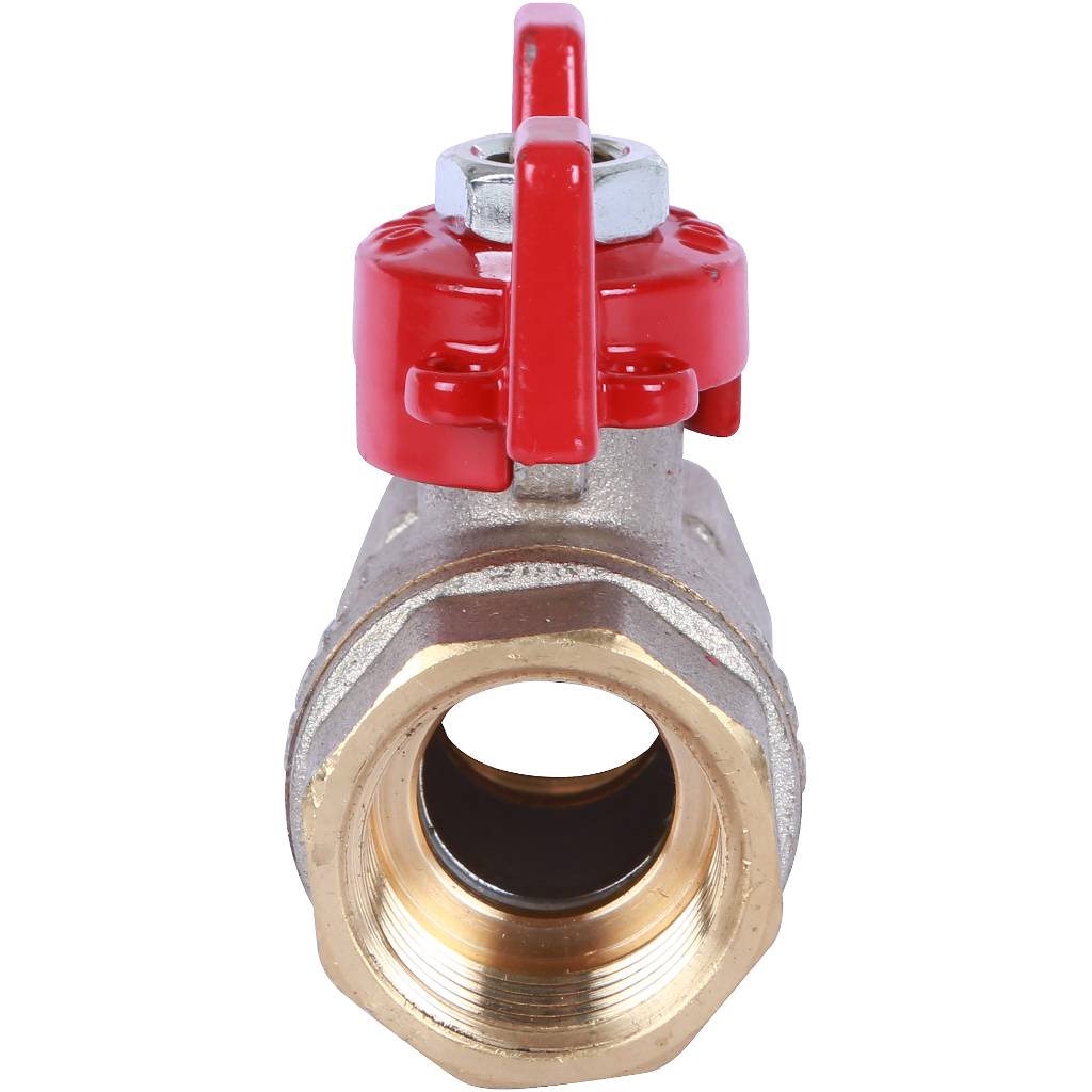 Кран шаровый Rommer 1/2" ВН/ВН, ручка бабочка