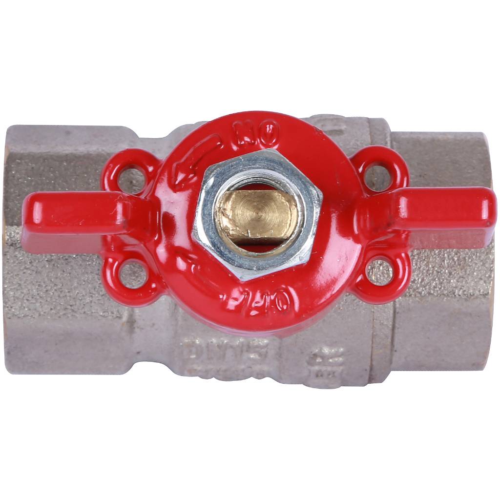 Кран шаровый Rommer 1/2" ВН/ВН, ручка бабочка