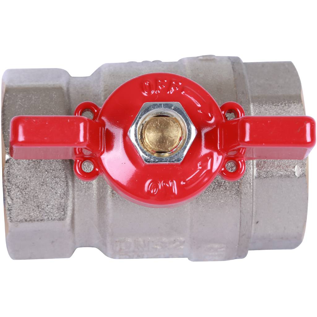 Кран шаровый Rommer 1 1/4" ВН/ВН, ручка бабочка