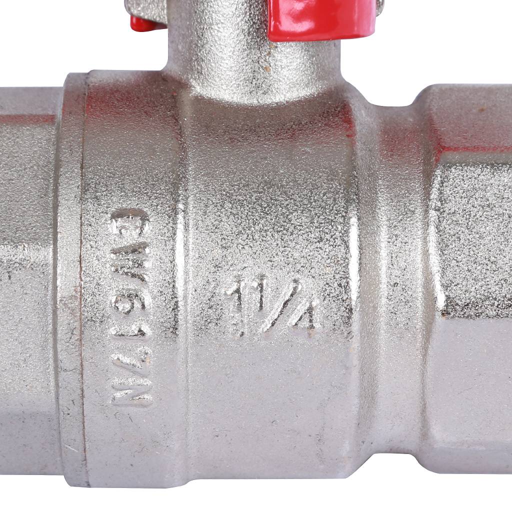 Кран шаровый Rommer 1 1/4" ВН/ВН, ручка бабочка