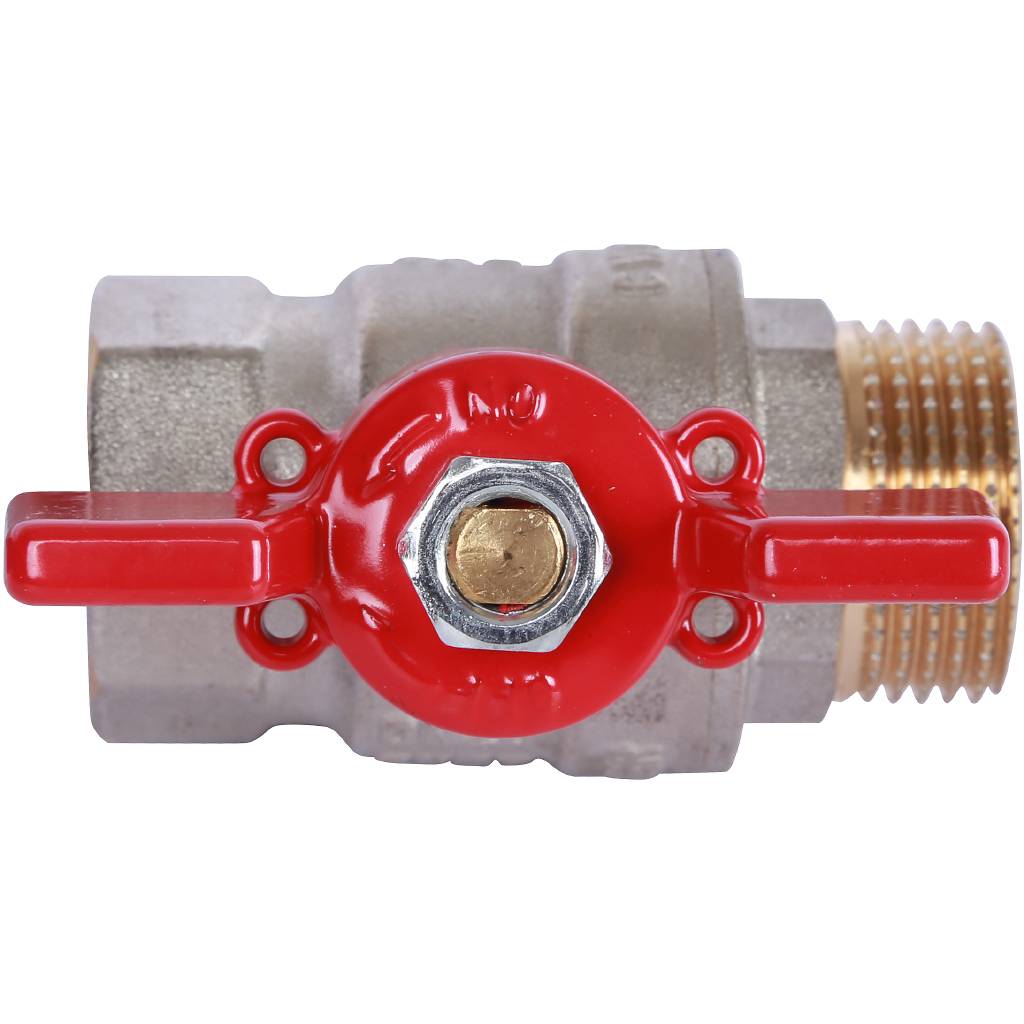 Кран шаровый Rommer 3/4" ВН/НР, ручка бабочка
