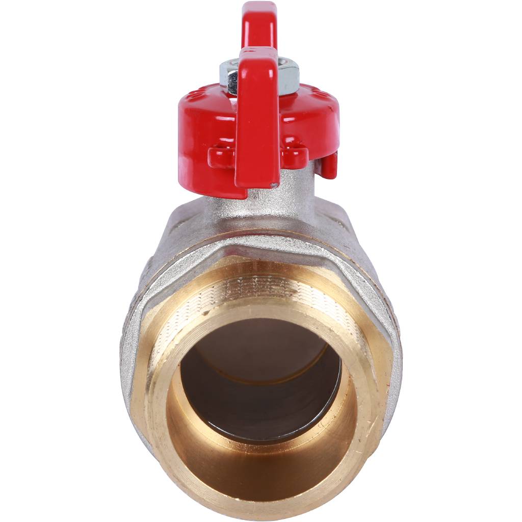 Кран шаровый Rommer 1 1/4" ВН/НР, ручка бабочка