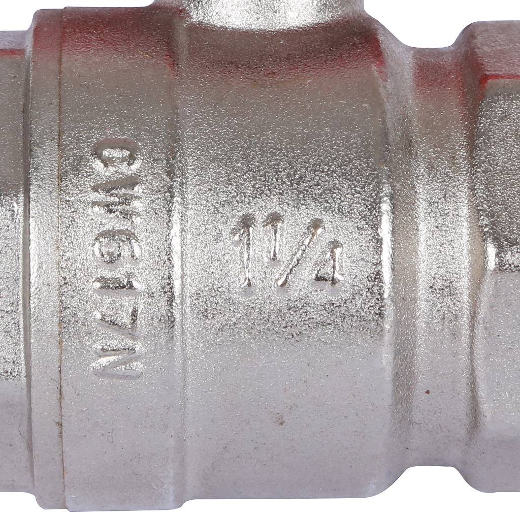Кран шаровый Rommer 1 1/4" ВН/НР, ручка бабочка