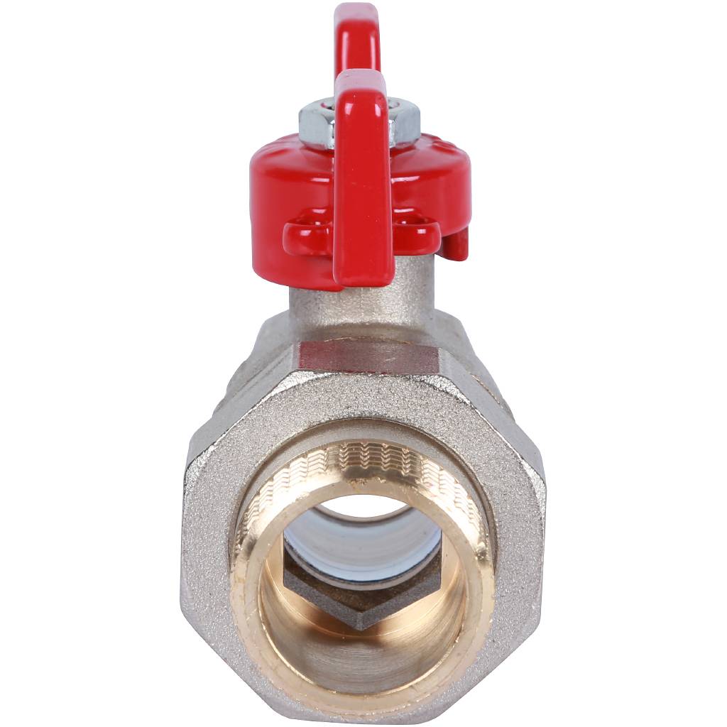 Кран шаровый Rommer с американкой 3/4" ВН/НР, ручка бабочка