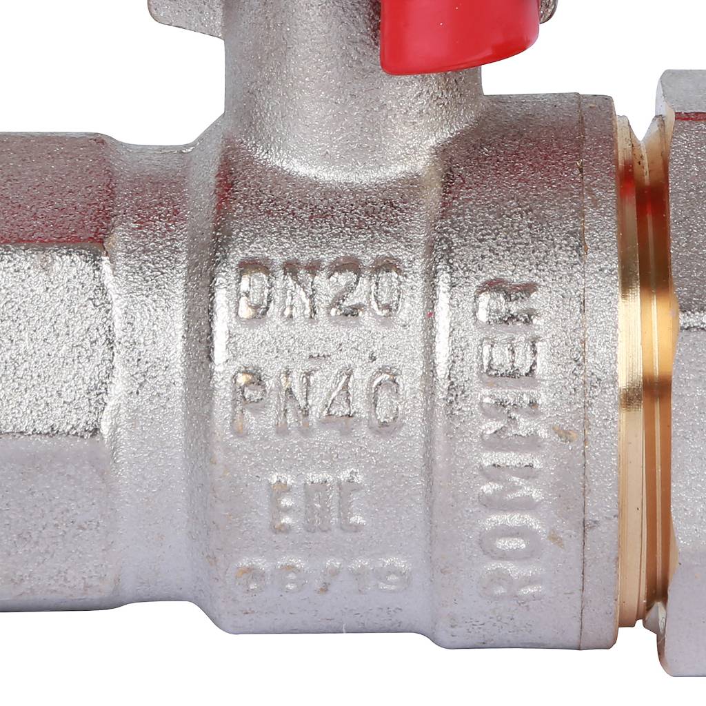 Кран шаровый Rommer с американкой 3/4" ВН/НР, ручка бабочка