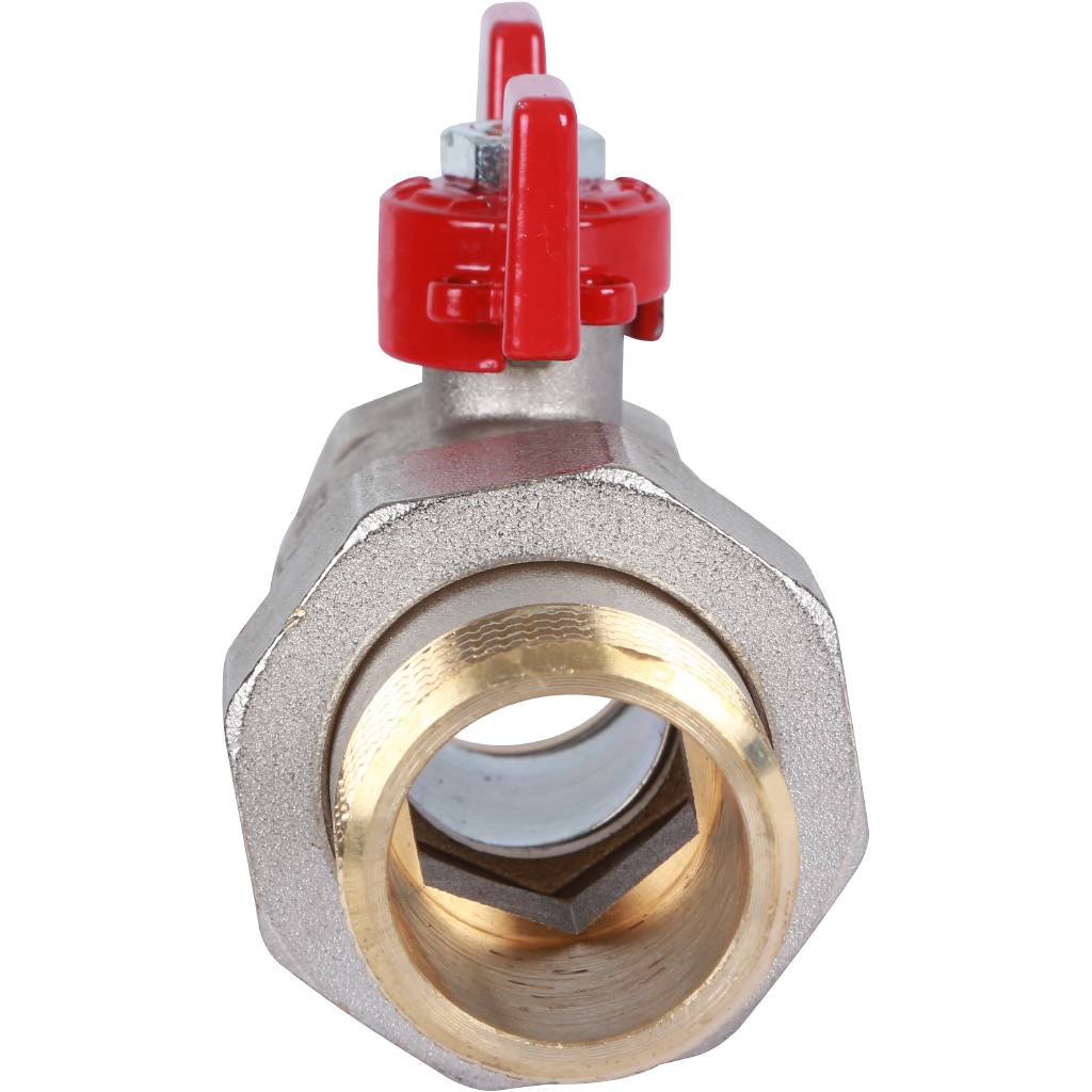 Кран шаровый Rommer с американкой 1" ВН/НР, ручка бабочка