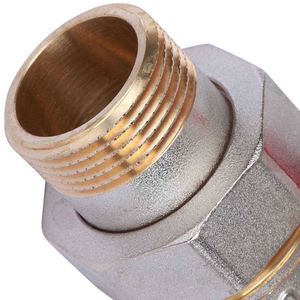 Кран шаровый Rommer с американкой 1" ВН/НР, ручка бабочка