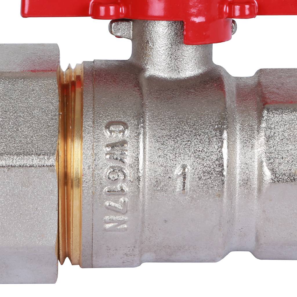 Кран шаровый Rommer с американкой 1" ВН/НР, ручка бабочка