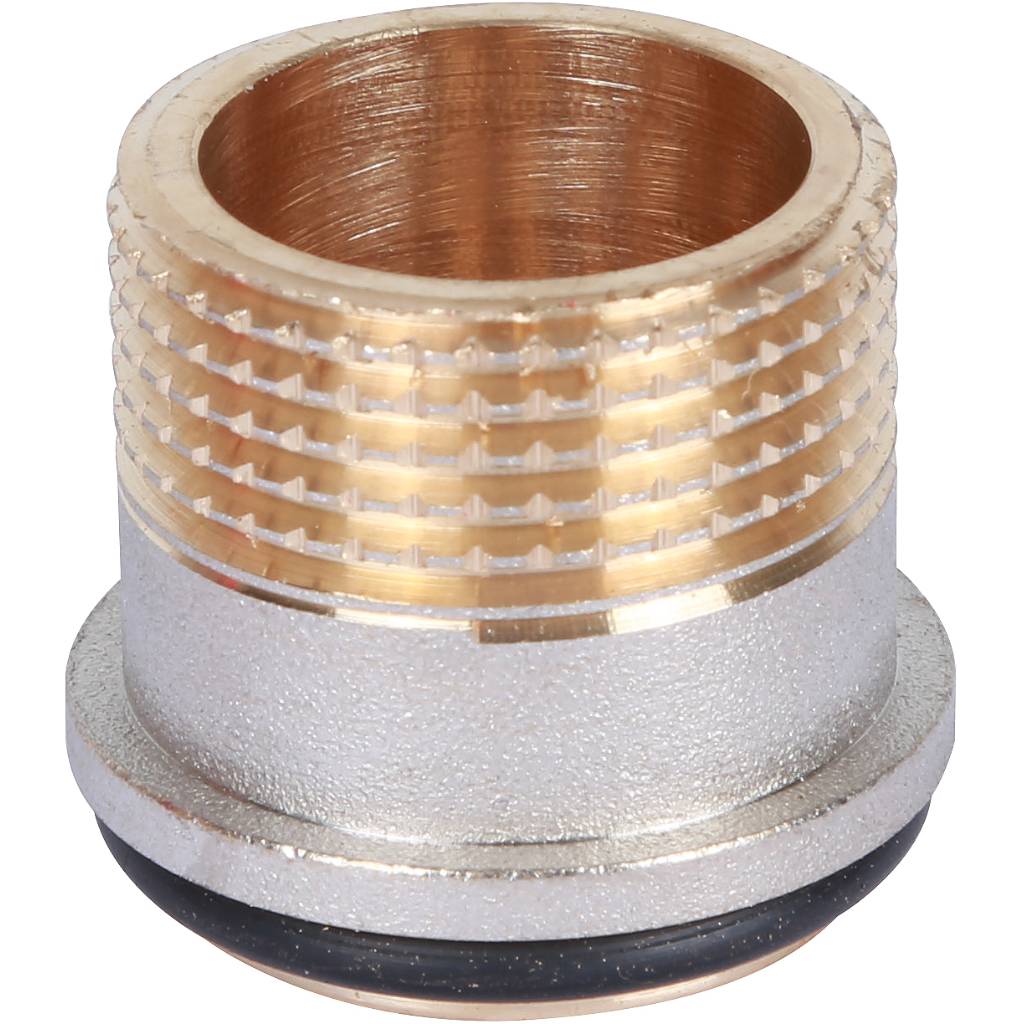 Кран шаровый Rommer угловой с американкой 3/4" ВН/НР, ручка бабочка
