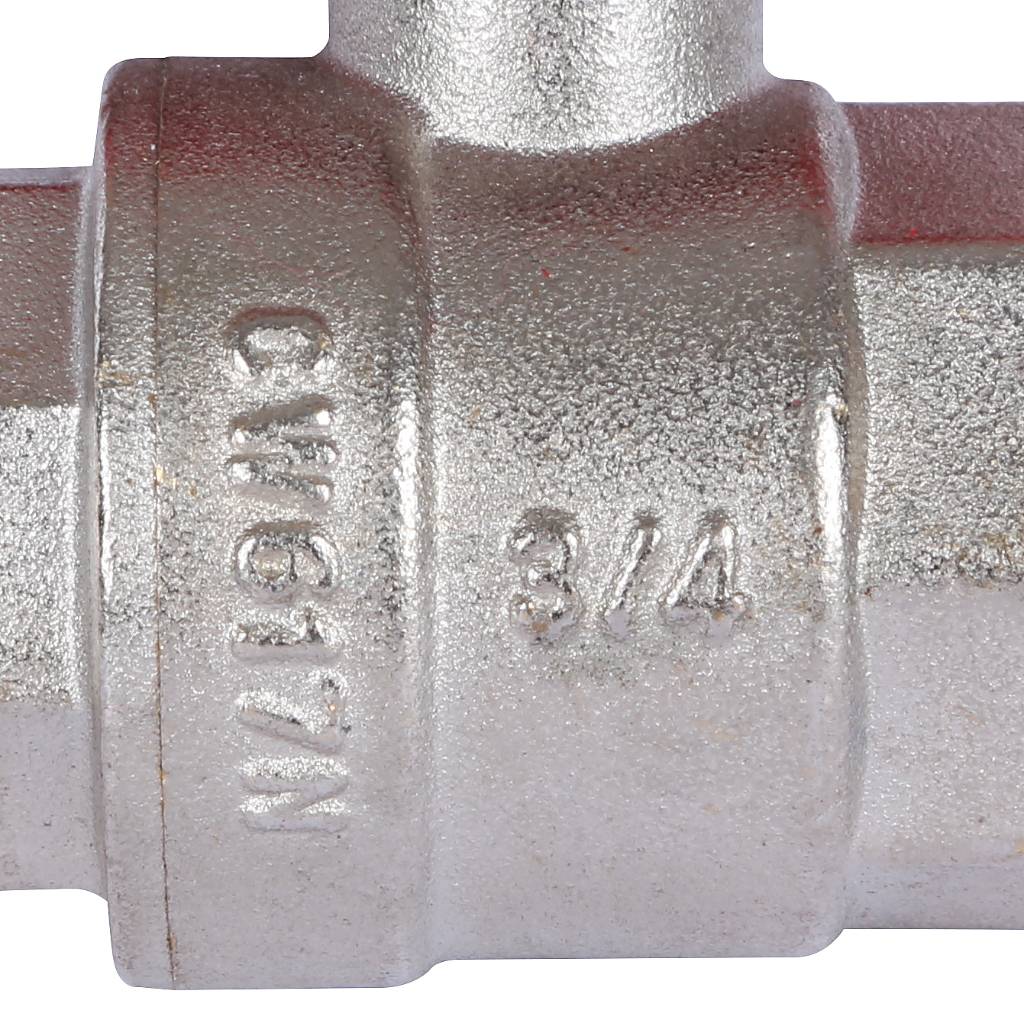 Кран шаровый Rommer 3/4" НР/НР, ручка бабочка