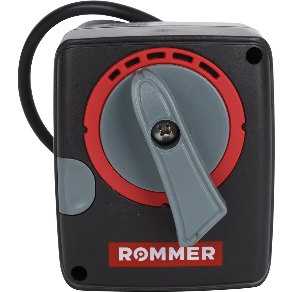 ROMMER Сервопривод 24V c регулировкой по сигналу 0-10V,60s, 120s/90°