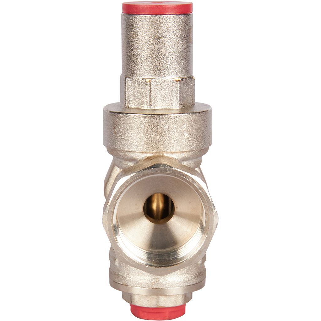 Редуктор давления ROMMER PN16 вн/вн 3/4" с выходом под манометр
