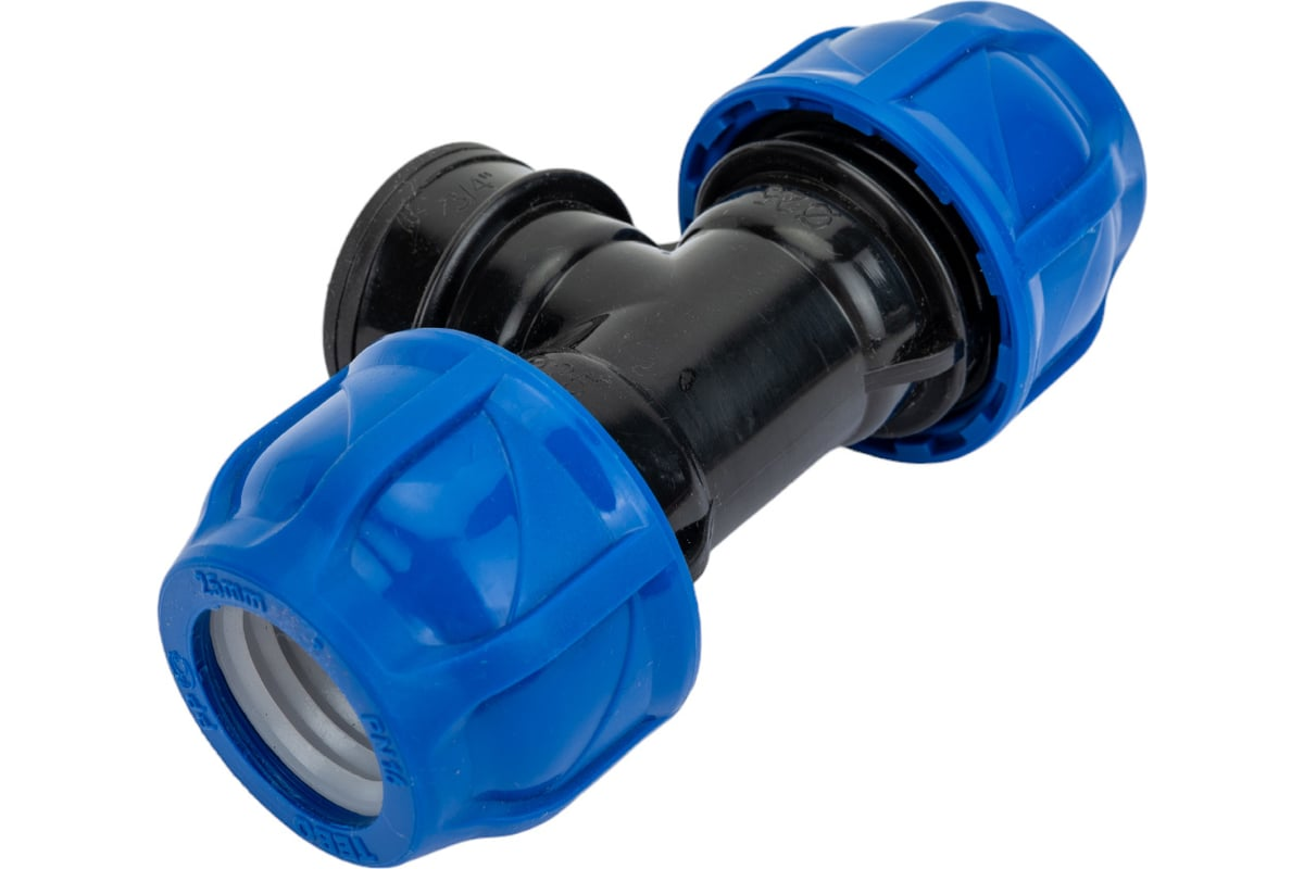 Тройник компрессионный (Вн) - 25 х 3/4"х 25 TEBO