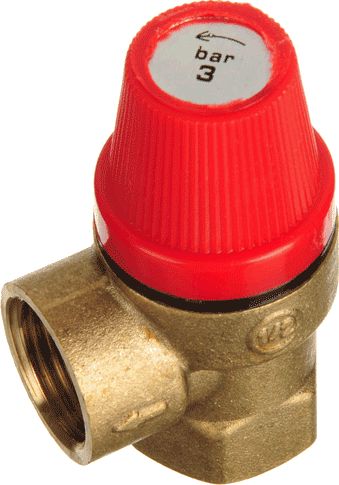 Клапан предохранительный Terma 3 бара 1/2" в/в