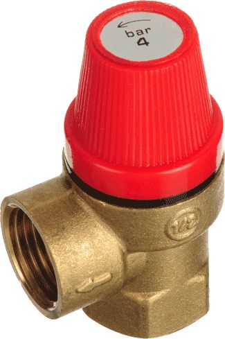 Клапан предохранительный Terma 4 бара 1/2" в/в