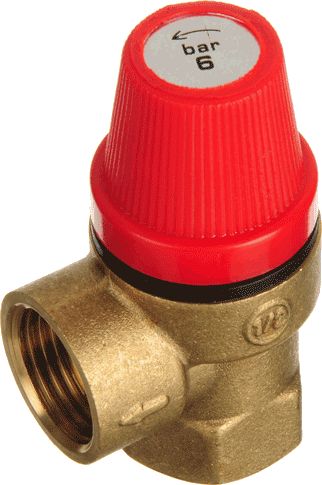 Клапан предохранительный Terma 6 бар 1/2" в/в