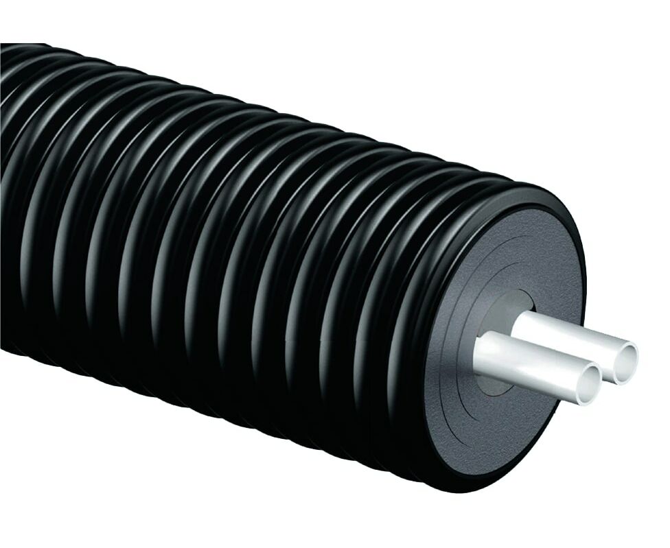 Труба USYSTEMS Thermo Twin PE-Xa 2x25x3,5/175 PN10 бухта 200м