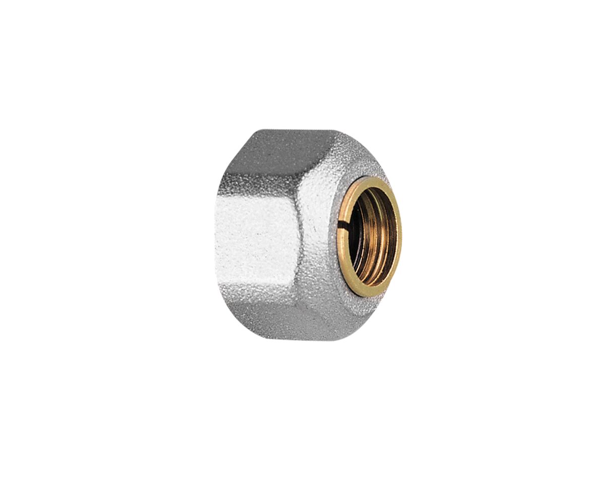 Адаптер зажимной Usystems Smart Radi латунный 15CU-3/4"ВР Евроконус