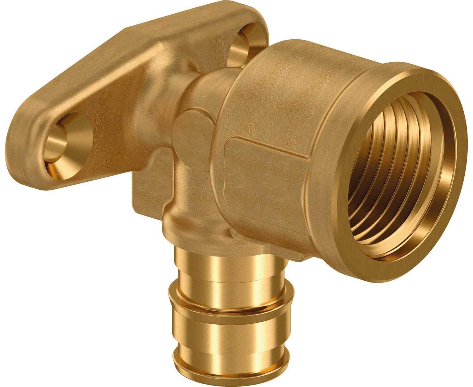 Водорозетка Usystems 16 x 1/2", высота 43 мм, ВР
