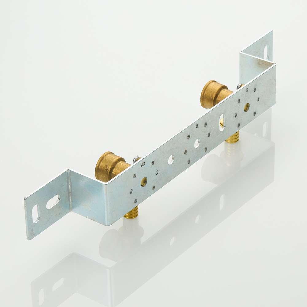 Пластина монтажная с водорозетками 16(2,2) х 1/2"