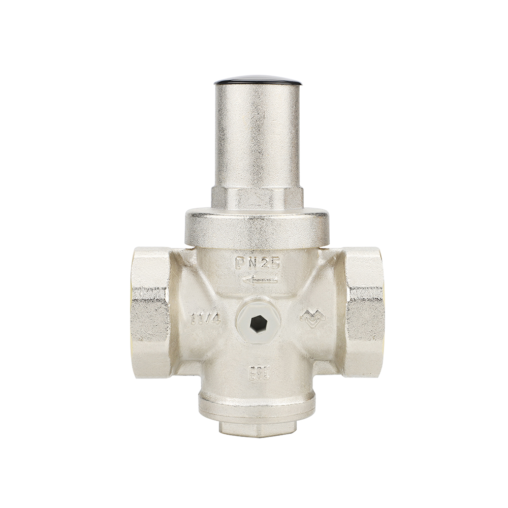 Редуктор давления Varmega 1 1/4", PN25, от 1 до 5,5 бар, с присоединением к манометру