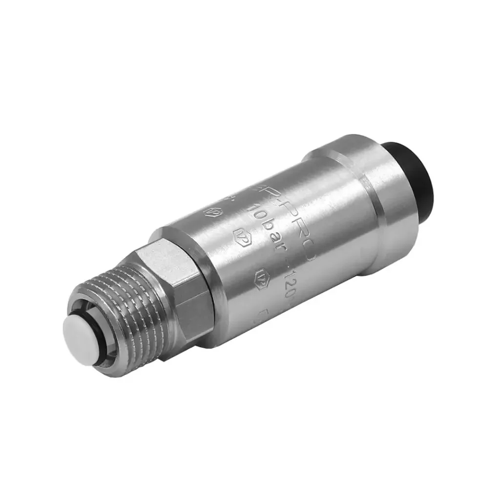 Воздухоотводчик автоматический 1/2" с отсекателем (никель) VIEIR
