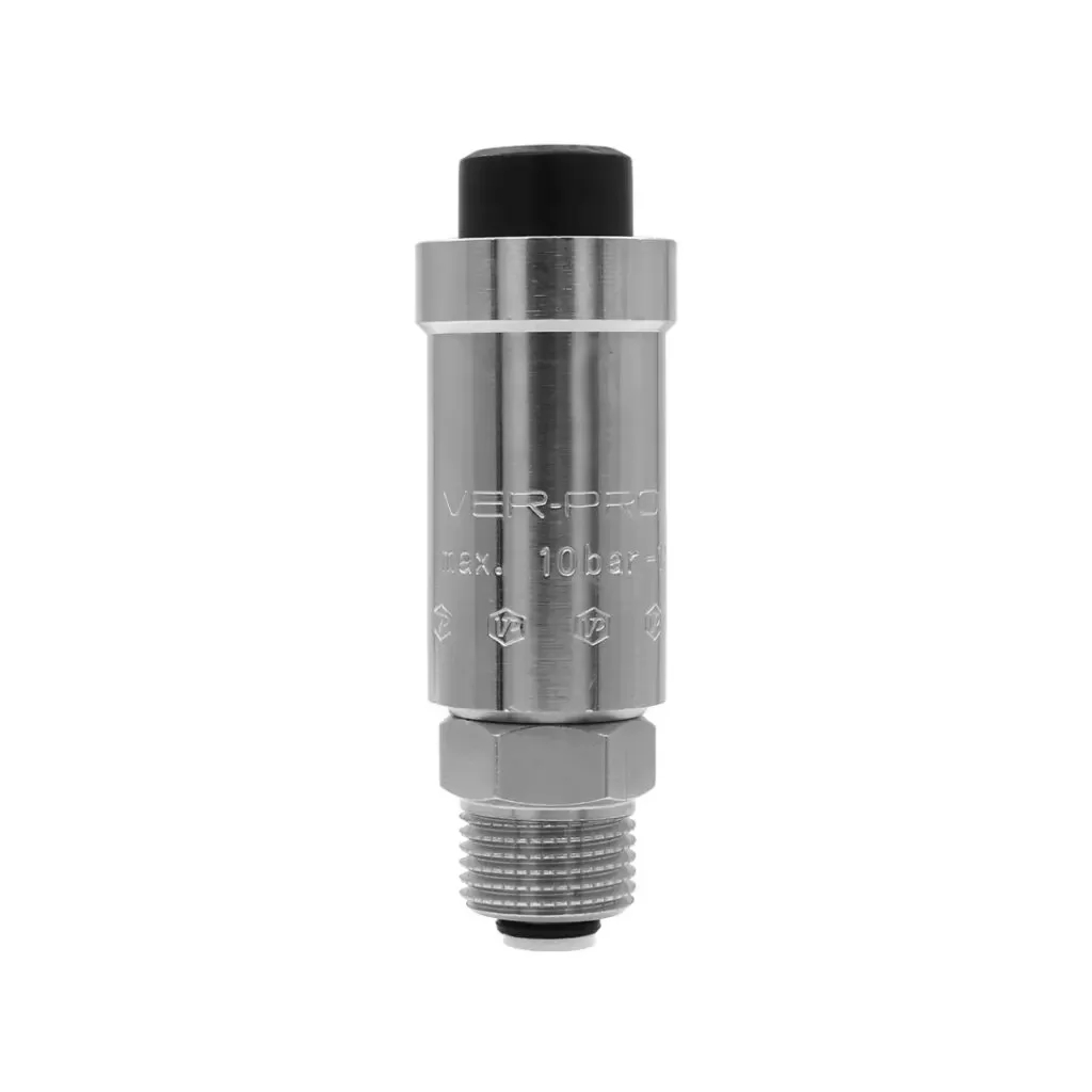Воздухоотводчик автоматический 1/2" с отсекателем (никель) VIEIR