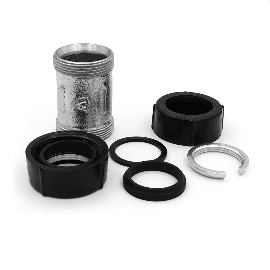 Соединитель для стальных труб 1/2"x1/2" VIEIR