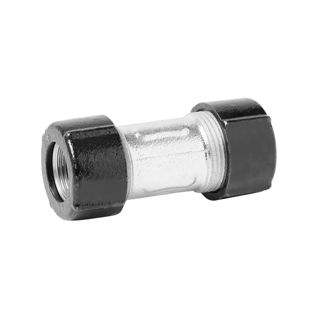 Соединитель для стальных труб 1/2"x1/2" VIEIR