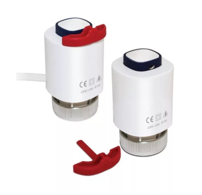 Привод термоэлектрический нормально-закрытый Salus 220В SALUS ...