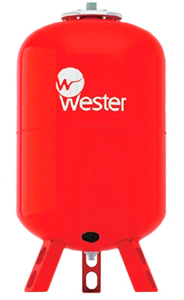 Мембранный бак д/отопления Wester WRV 200 (top)