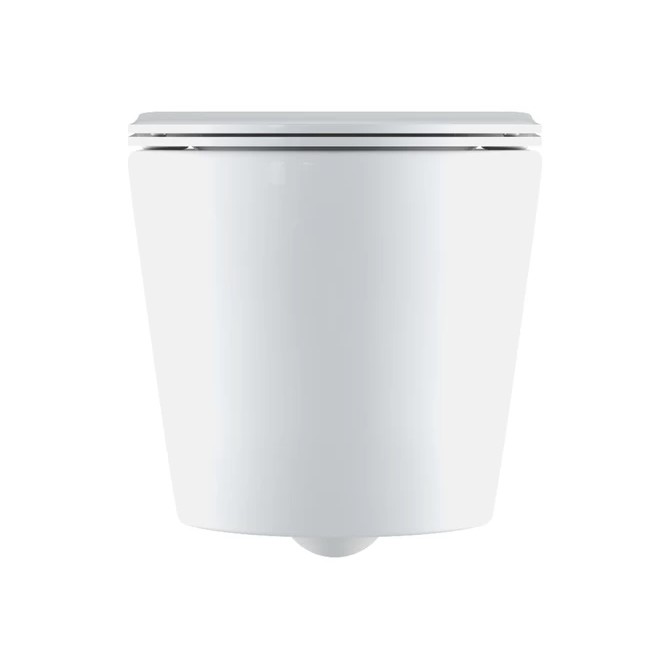 Унитаз подвесной Iddis Blanco, без ободка, сид. дюропласт, микролифт, EasyFix