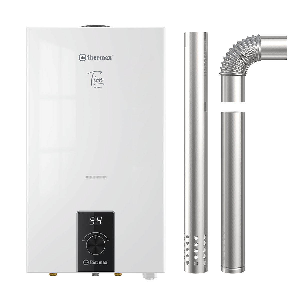 Водонагреватель газовый проточный THERMEX T 20 TD Pro