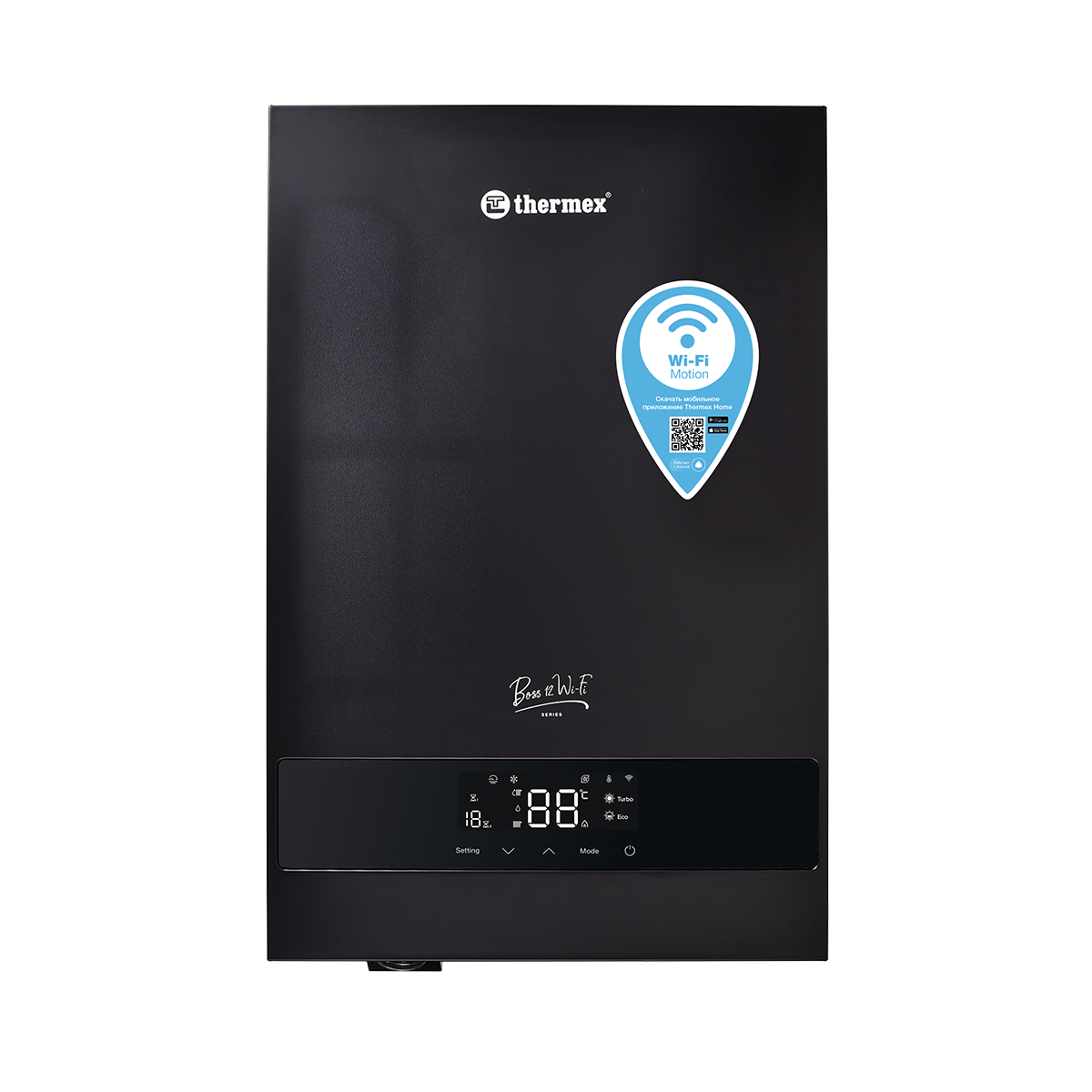 Котел электрический THERMEX Boss 12 Wi-Fi (Black)