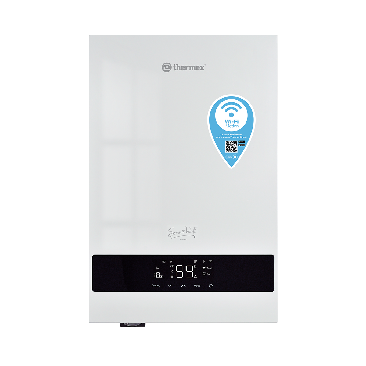 Котел электрический THERMEX Sonne 12 Wi-Fi (White)