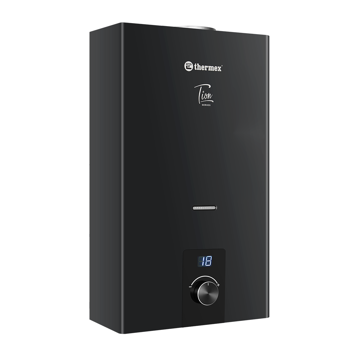 Водонагреватель газовый проточный THERMEX T 20 D (Black)