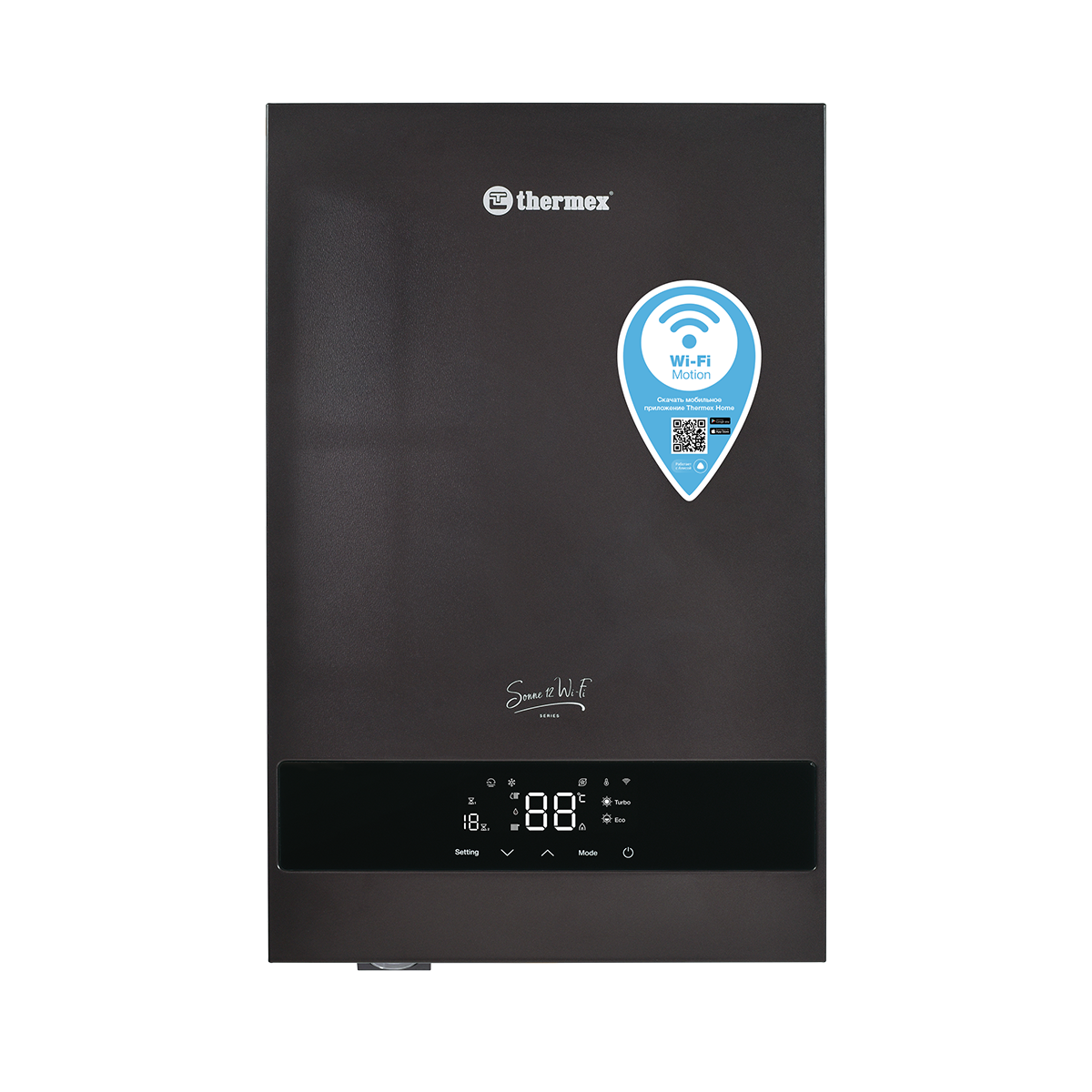 Котел электрический THERMEX Sonne 12 Wi-Fi (Grey)
