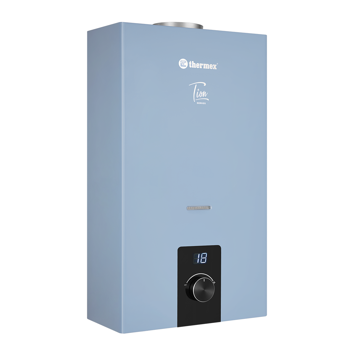 Водонагреватель газовый проточный THERMEX T 20 D (Silver Grey)