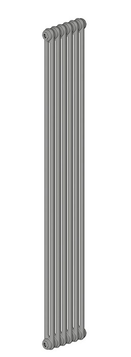 Дизайн-радиатор стальной IRSAP TESI 21800/06 бок.подкл. Т30 3/4" cod.03 (серый Манхэттен)