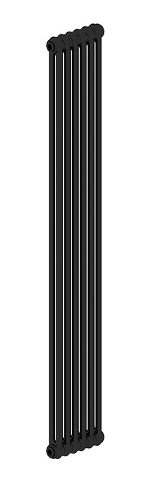 Дизайн-радиатор стальной IRSAP TESI 21800/06 бок.подкл. Т30 3/4" cod.10 (черный RAL9005)